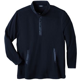 KingSize Men's Big & Tall Explorer Fleece Pullover
