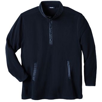 Kingsize Men's Big & Tall Explorer Fleece Pullover