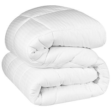 SUPERIOR Striped Reversible Down Alternative Comforter