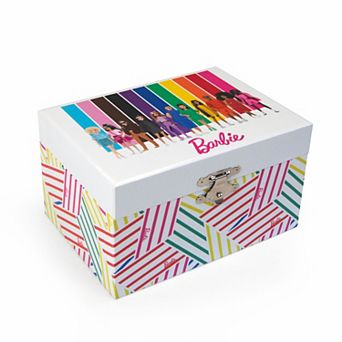 Barbie® Rainbow Musical Ballerina Jewelry Box by Mele and Co