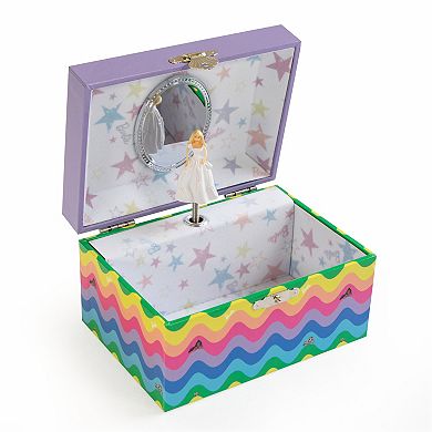 Barbie Wavy Rainbow Musical Ballerina Jewelry Box by Mele and Co