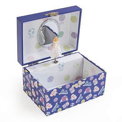 Barbie Sport Musical Ballerina Jewelry Box by Mele and Co