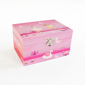 Mele and Co Swan Lake Musical Ballerina Jewelry Box
