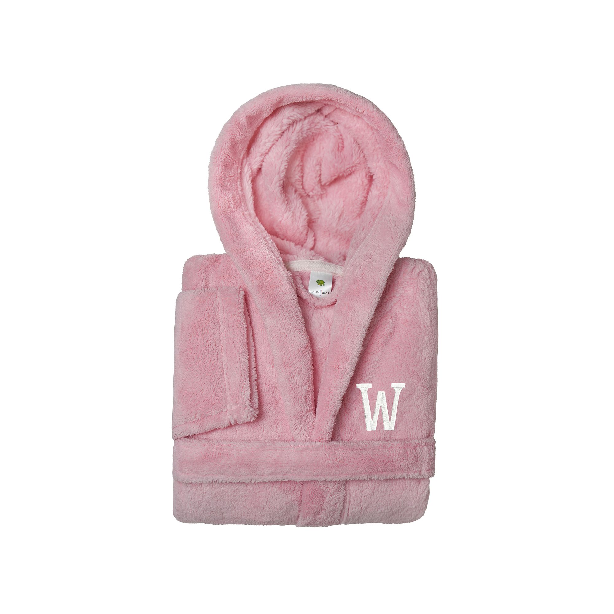 Linum Home Textiles Personalized Linum Kids Super Plush Double Brushed Hood