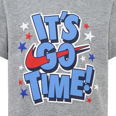 Toddler Boys Nike "It's Go Time" T-shirt
