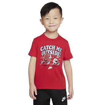 Baby & Toddler Boys Nike Baseball "Catch Me Outside" T-shirt
