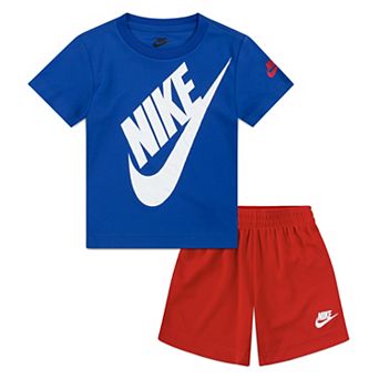 Baby & Toddler Boys Nike Dri-FIT Futura T-shirt and Shorts 2 pc Set