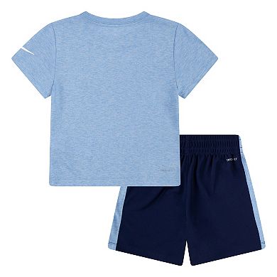 Baby & Toddler Boys Nike Dri-FIT T-shirt and Shorts 2-Piece Matching Set