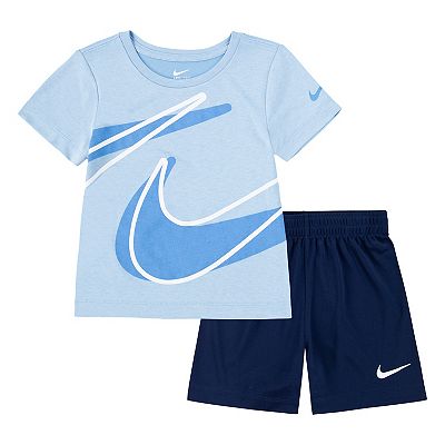 Baby Toddler Boys Nike Dri-FIT Dropset T-shirt and Shorts 2-Piece Set