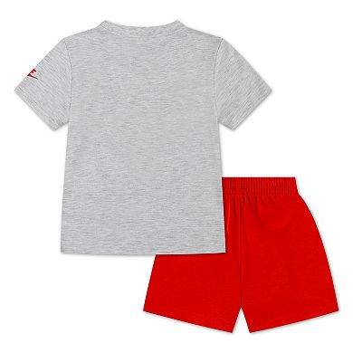 Baby & Toddler Boys Nike Trophy "Just Do It." T-shirt & Shorts 2-Piece Set