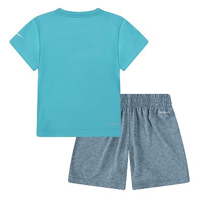 Toddler Boys Nike Dri-FIT "Just Do It." T-shirt & Mesh Shorts 2-Piece Set