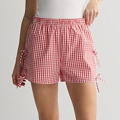 Juniors Red Shorts Bottoms Clothing Kohl s
