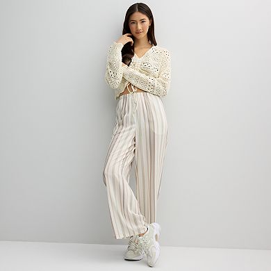 Juniors' Threads of Luxx Pull-On Pants