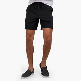 Men's Quiksilver 8-Inch Seaside Elastic Waist Hybrid Shorts