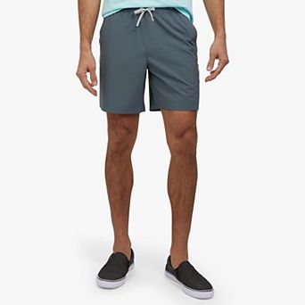 Men's Quiksilver 8-Inch Seaside Elastic Waist Hybrid Shorts