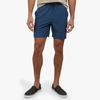Men's Quiksilver 8-Inch Seaside Elastic Waist Hybrid Shorts