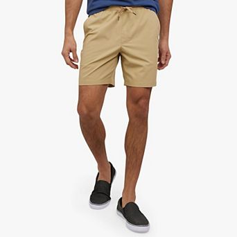 Men's Quiksilver 8-Inch Seaside Elastic Waist Hybrid Shorts