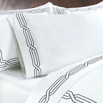 SUPERIOR 4-Piece Egyptian Cotton 1200 Thread Count Deep-Pocket Sheet Set