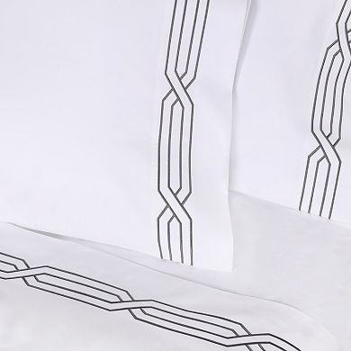 SUPERIOR 4-Piece Egyptian Cotton 1200 Thread Count Deep-Pocket Sheet Set