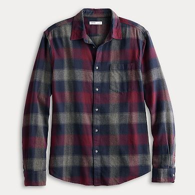 Men's Sonoma Goods For Life® One Pocket Flannel Button-Down Shirt