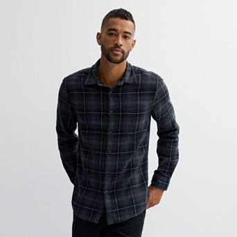 Men's Sonoma Goods For Life® One Pocket Flannel Button-Down Shirt