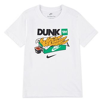 Boys 4-7 Nike "DUNK 'EM" Chicken Tenders Short Sleeve T-shirt