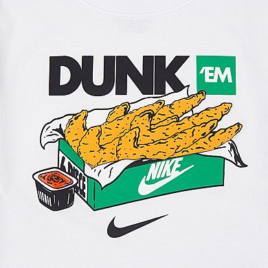 Boys 4-7 Nike "DUNK 'EM" Chicken Tenders Short Sleeve T-shirt