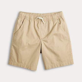 Boys 8-20 Sonoma Goods For Life® Pull-On Twill Shorts