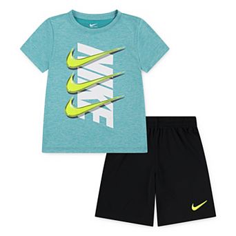 Boys 4-7 Nike Dri-FIT T-shirt & Shorts 2 pc Set