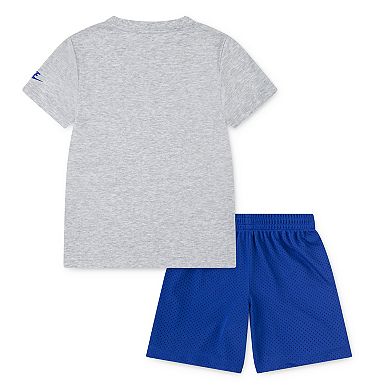 Boys 4-7 Nike Baseball Swoosh T-shirt & Dri-FIT Shorts 2-Piece Set