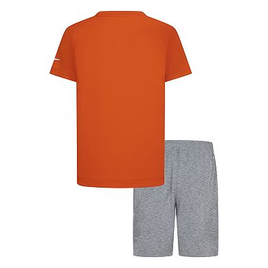 Boys 4-7 Nike Dri-FIT "Just Do It." T-shirt and Shorts 2-piece Set