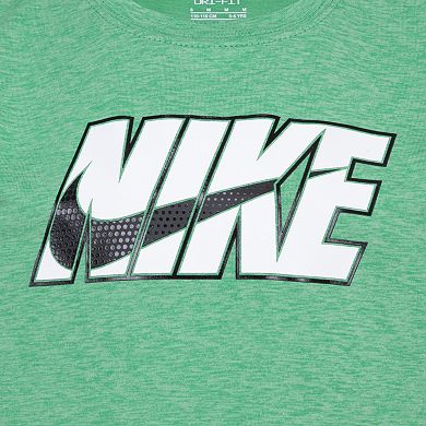 Boys 4-7 Nike Dri-FIT Heathered T-shirt & Shorts 2-Piece Set