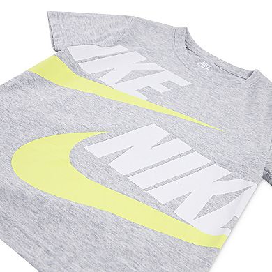 Boys 4-7 Nike Split Futura T-shirt and Shorts 2-Piece Set