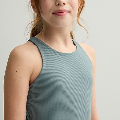 Girls 7-20 Tek Gear® Longline Bra Tank Top in Regular & Plus