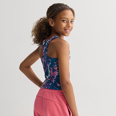 Girls 7-20 Tek Gear® Longline Bra Tank Top in Regular & Plus