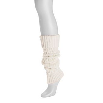 Women's MUK LUKS Tall Cabled Knit Leg Warmers