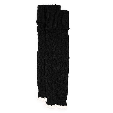 Women's MUK LUKS Tall Pointelle Leg Warmers
