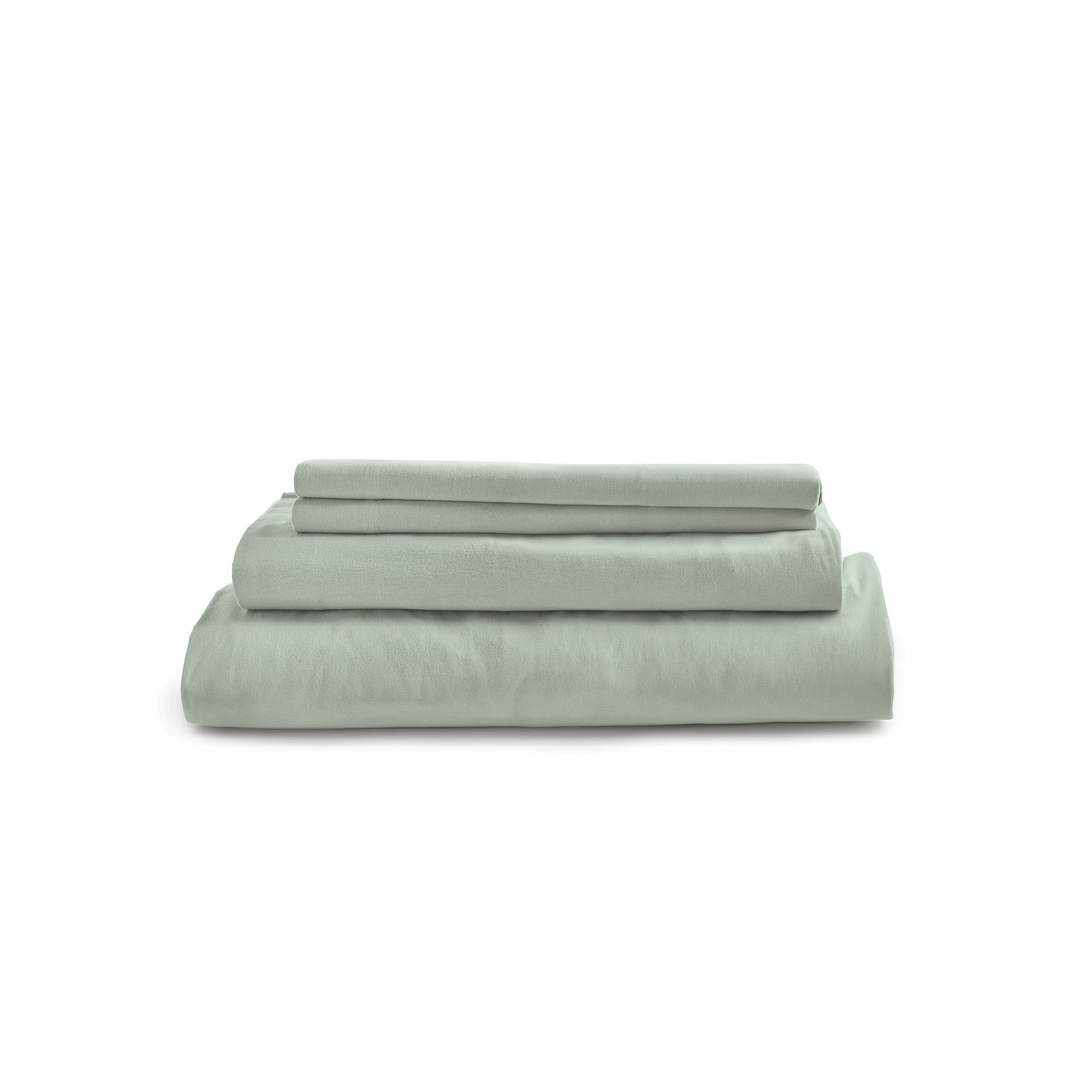 Modern Threads Vevian Printed Cotton Flannel Bed Sheet 3-piece Set, Seafoam