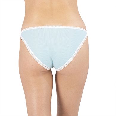 Juniors' SO® Seamless Textured Cheeky Bikini Panty SO75-036