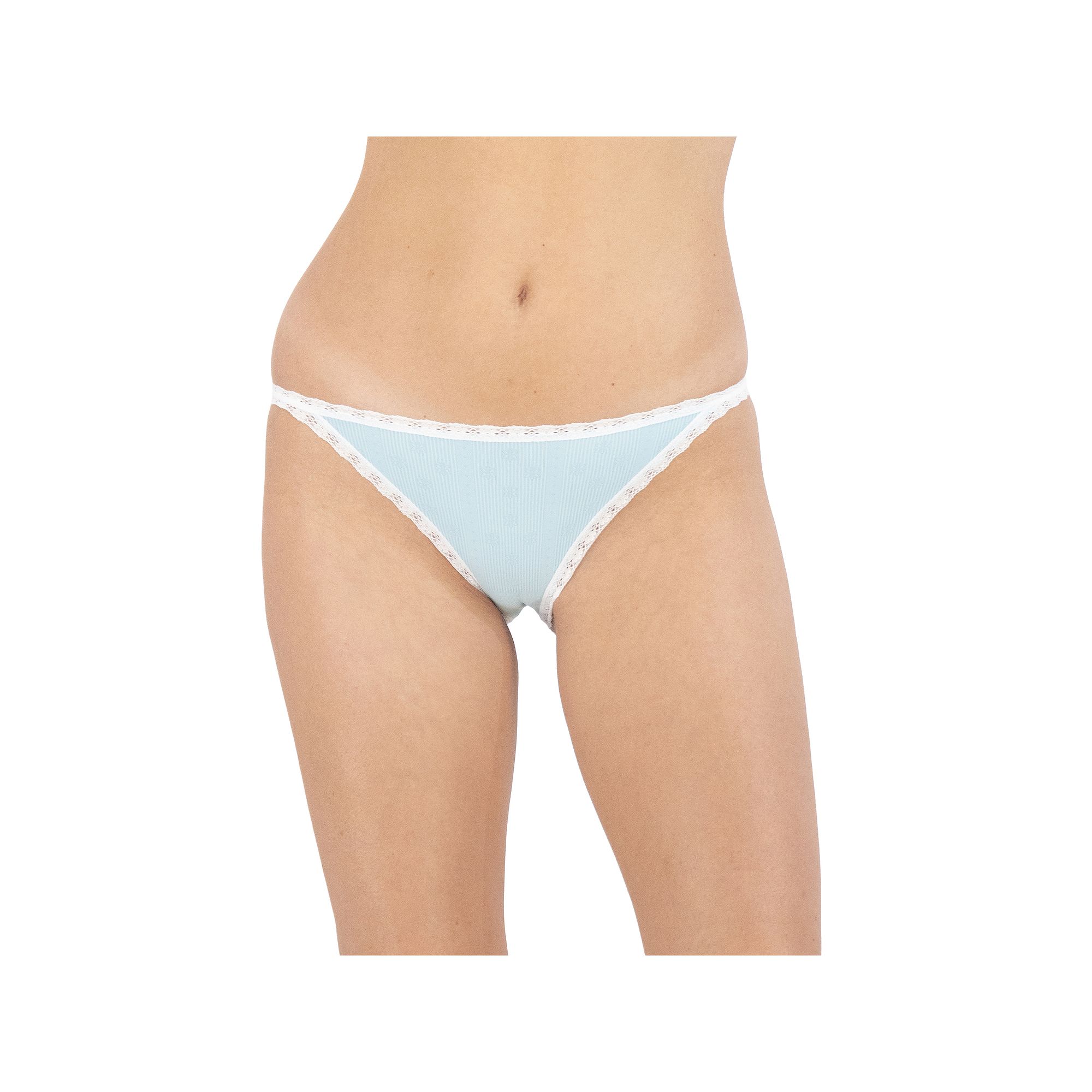 Juniors SO® Seamless Textured Cheeky Bikini Panty SO75-036, Girls, Size: