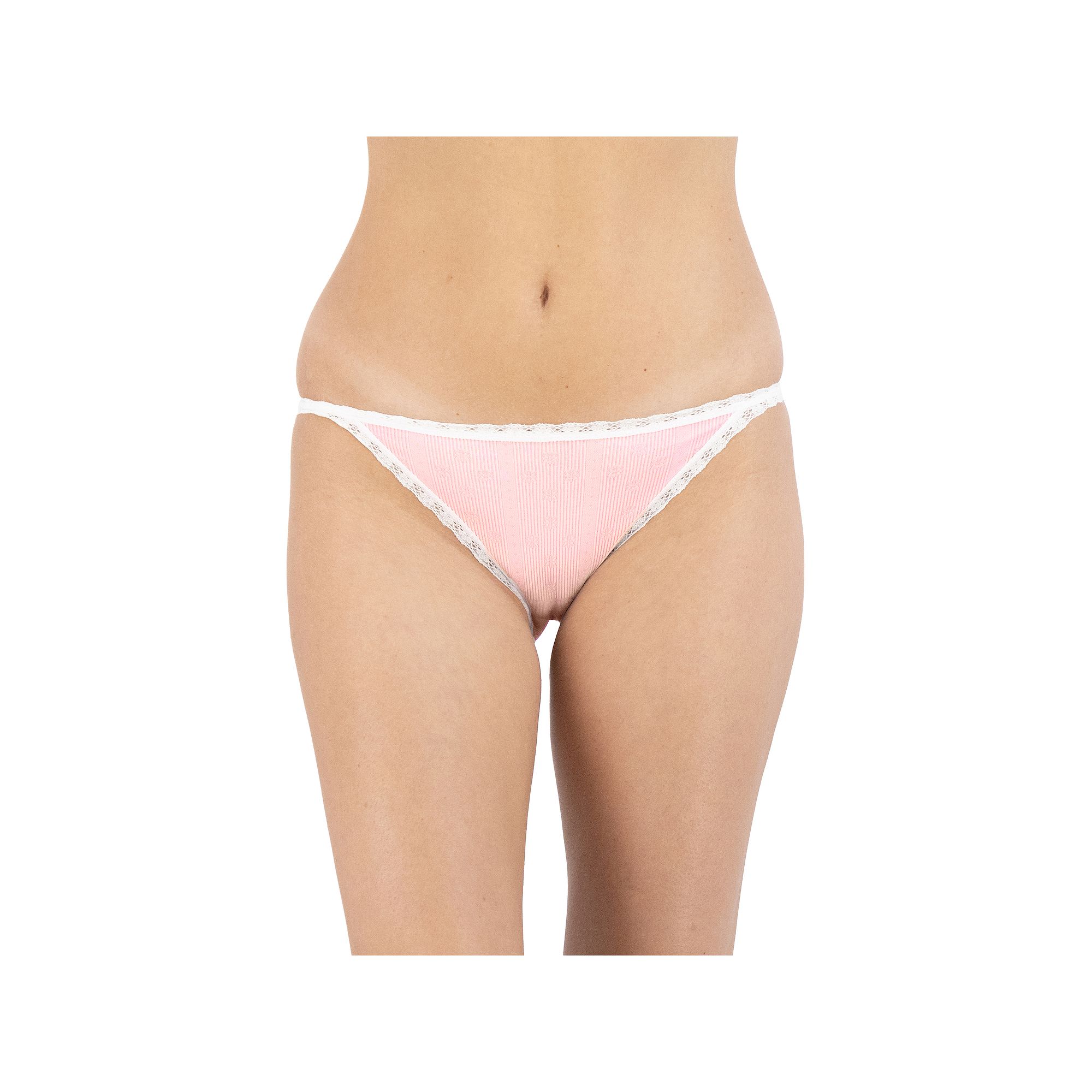 Juniors SO® Seamless Textured Cheeky Bikini Panty SO75-036, Girls, Size: