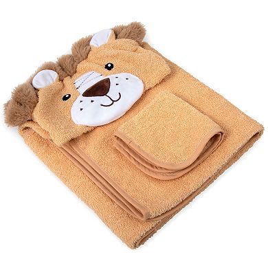 Baby Essentials Hooded Towel & Washcloth Set
