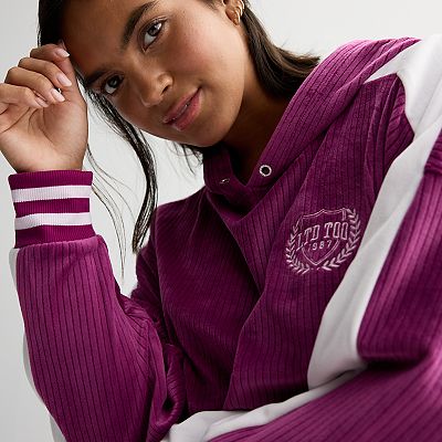 Women's Limited Too Velour Hoodie