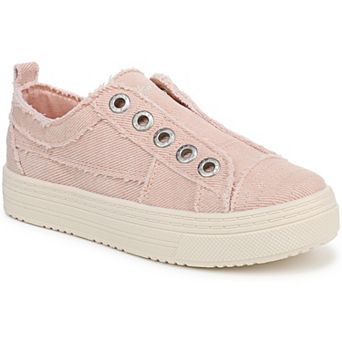 Blowfish Malibu Girls Slip-On Twill Fabric Shoes