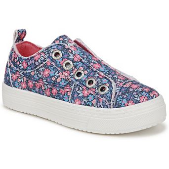 Blowfish Malibu Girls Slip-On Twill Fabric Shoes
