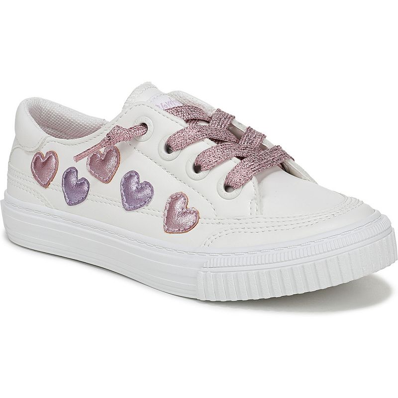 Blowfish Malibu Aurora Girls' Faux Leather Slip-On Shoes, Girl's, Size: 5, White Team