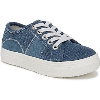 Blowfish Malibu Supersmile-K Girls' Denim Oxford Shoes