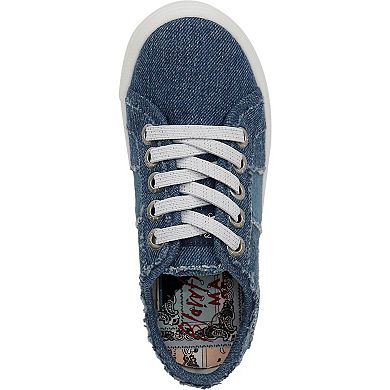 Blowfish Malibu Supersmile-K Girls' Denim Oxford Shoes