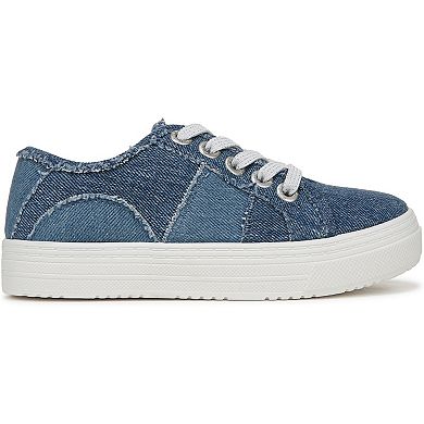 Blowfish Malibu Supersmile-K Girls' Denim Oxford Shoes