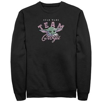 Big & Tall Star Wars The Mandalorian Team Grogu Fleece Sweatshirt